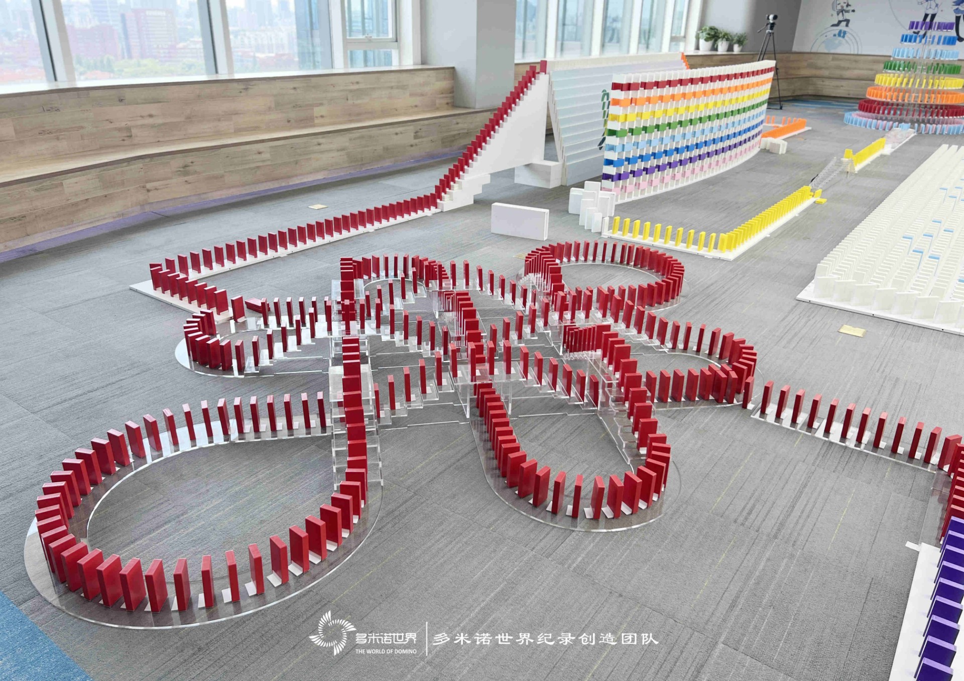 从Blender场景模拟到多米诺骨牌作品的呈现